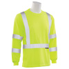 Erb Safety 9503IFR Flame Resistant Long Sleeve T-Shirt, Lime, 2X 61073